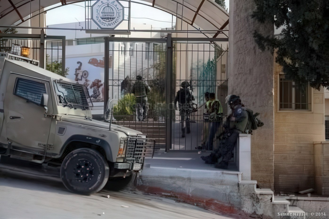 الاحتلال يقتحم حرم جامعة القدس في أبو ديس